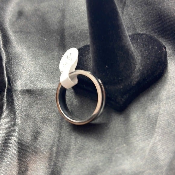 Men Wedding Band Ring Line Groove Style Design sizes 7 to 13 Stainless Steel - Picture 5 of 9